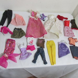 Barbie Doll Clothes Vintage Pieces Plus Shoes