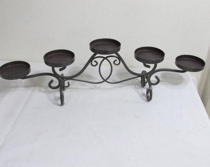 Candelabra Fireplace Insert Wedding Table for 5 Pillar Candles Etsy