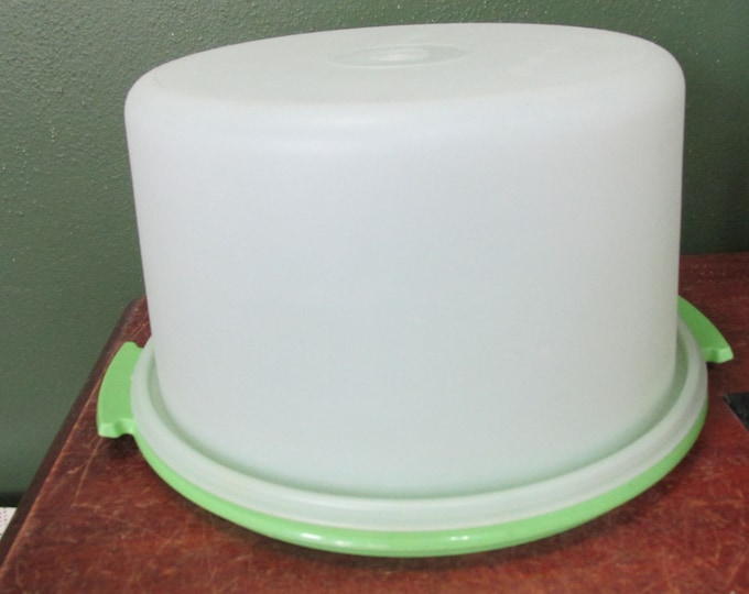 Tupperware Pie or Cake Carrier Taker Vintage 10 Inch Diameter Etsy