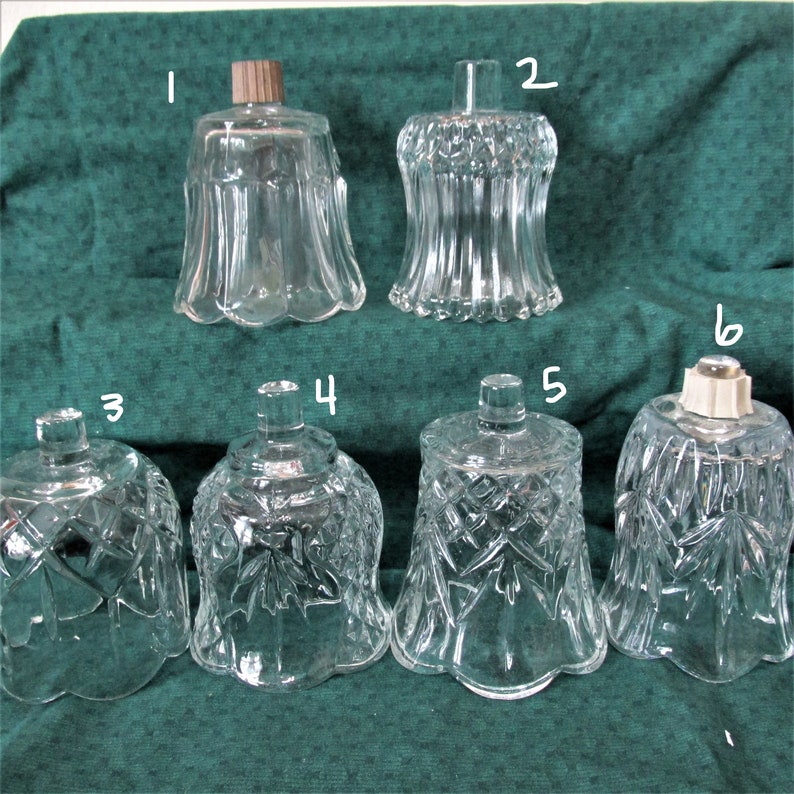 Clear Votive Cups SINGLE 1 Vintage Replacement Peg Candle Etsy