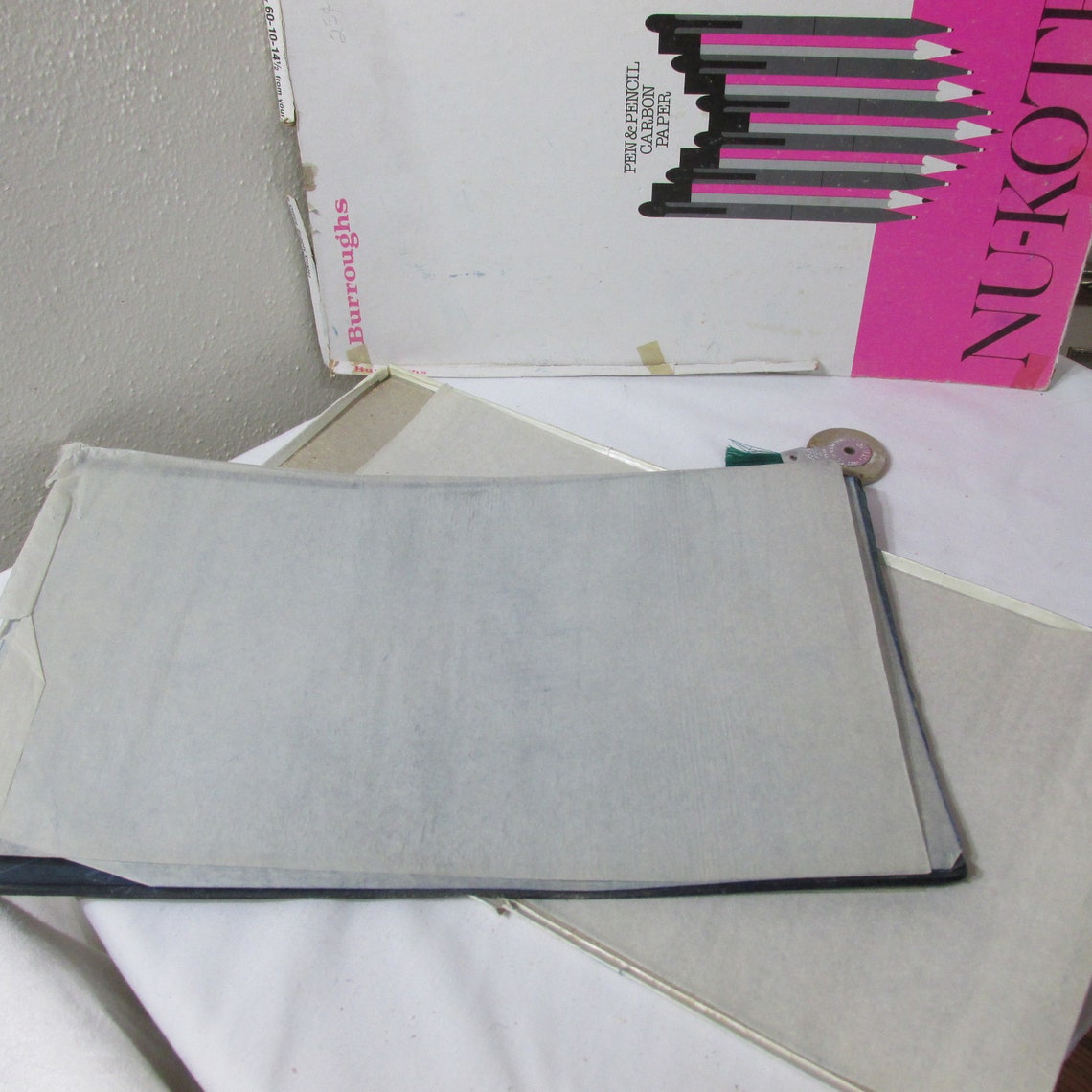 Carbon Paper Box Full Plus Vintage Tying Eraser Wheel and Etsy