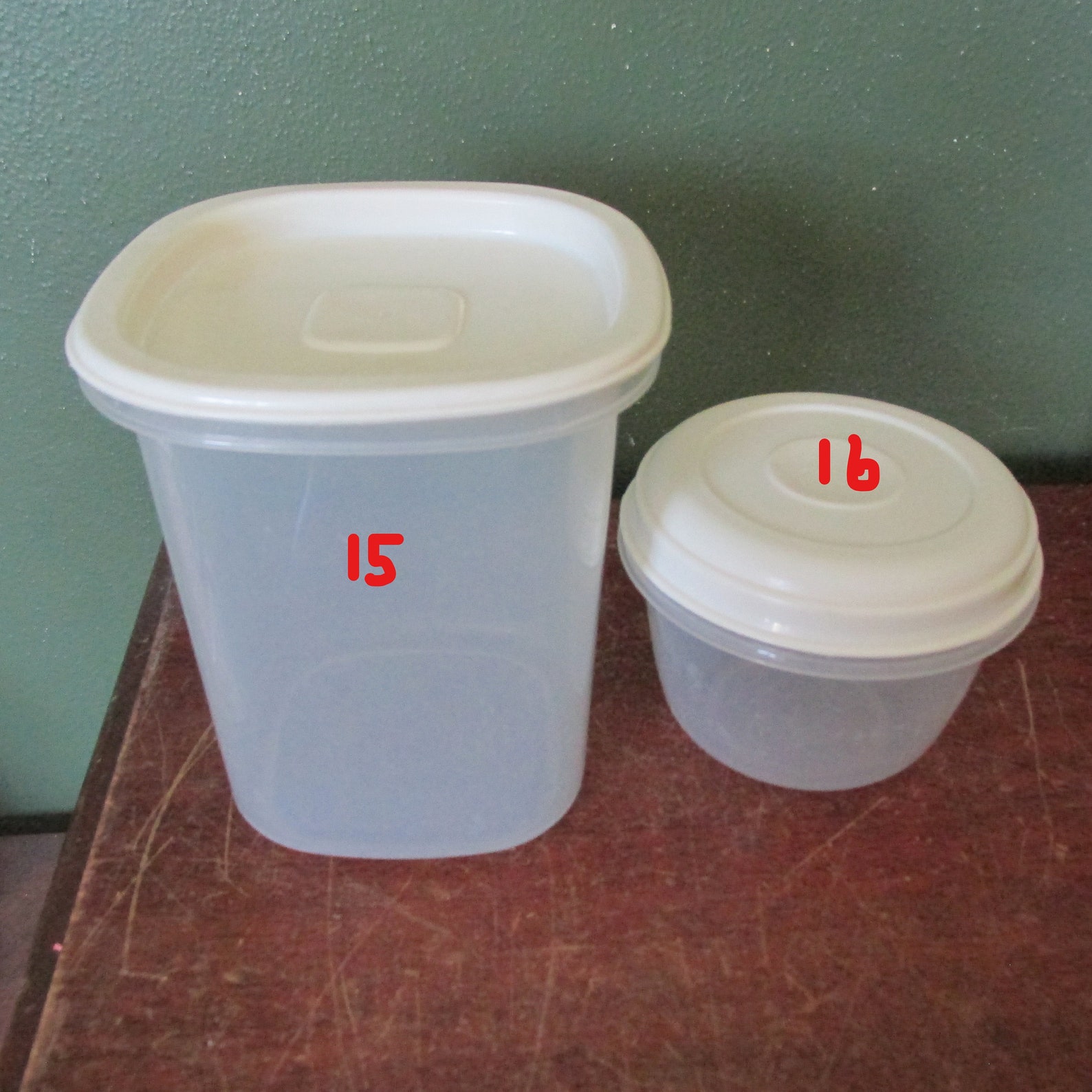 Rubbermaid Food Containers Choice of Vintage 1980s Storage Etsy