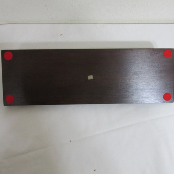 Dresser Valet Single Tier Wood Jewelry Tray - image 4