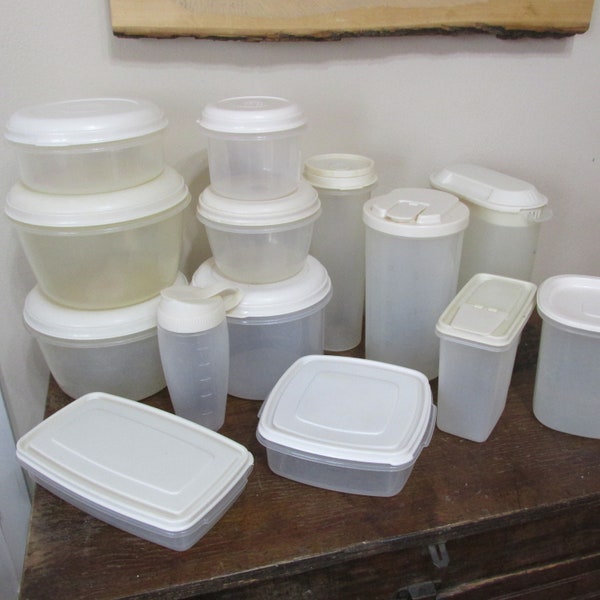 Rubbermaid Food Containers Choice of Vintage 1980s Storage