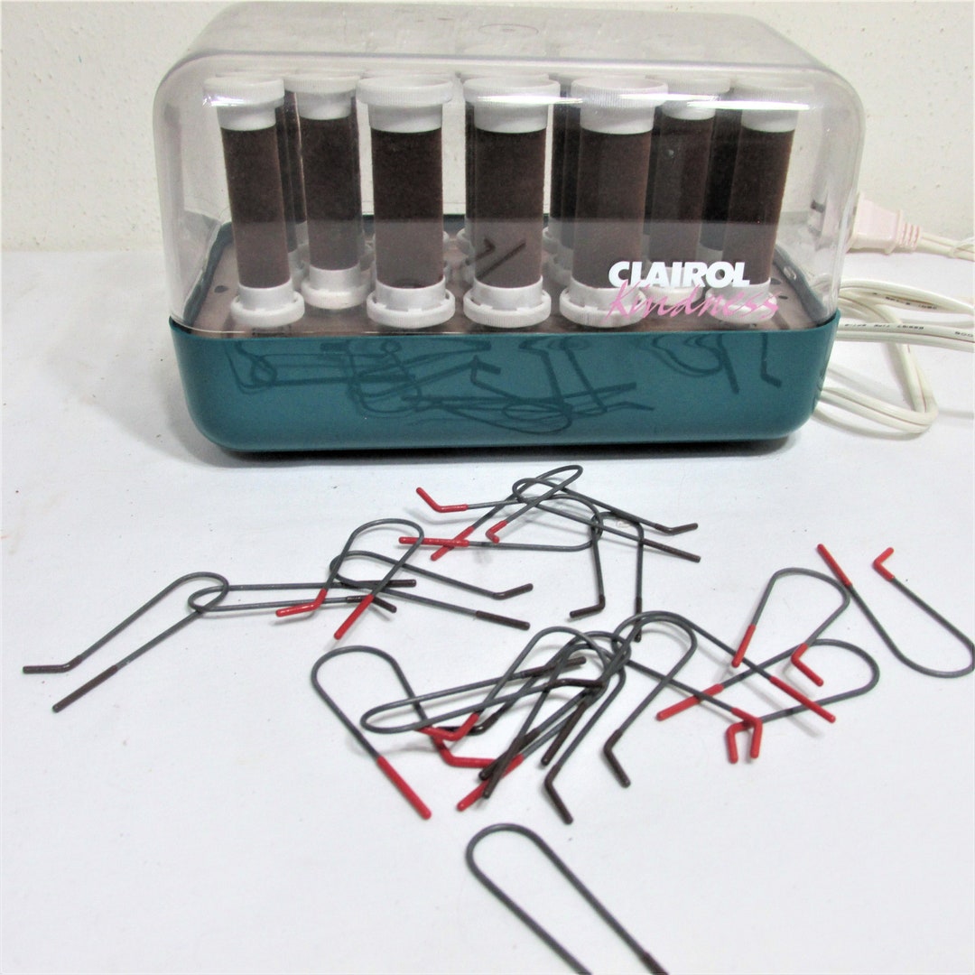 Electric Hair Rollers Vintage Clairol Kindness With Picks Etsy