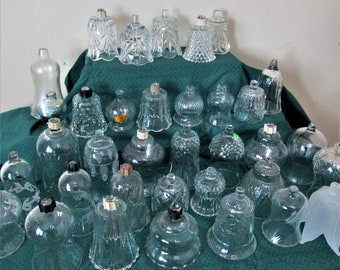 Replacement Peg Votive Candle Holder Vintage Clear Cups SINGLE (1)