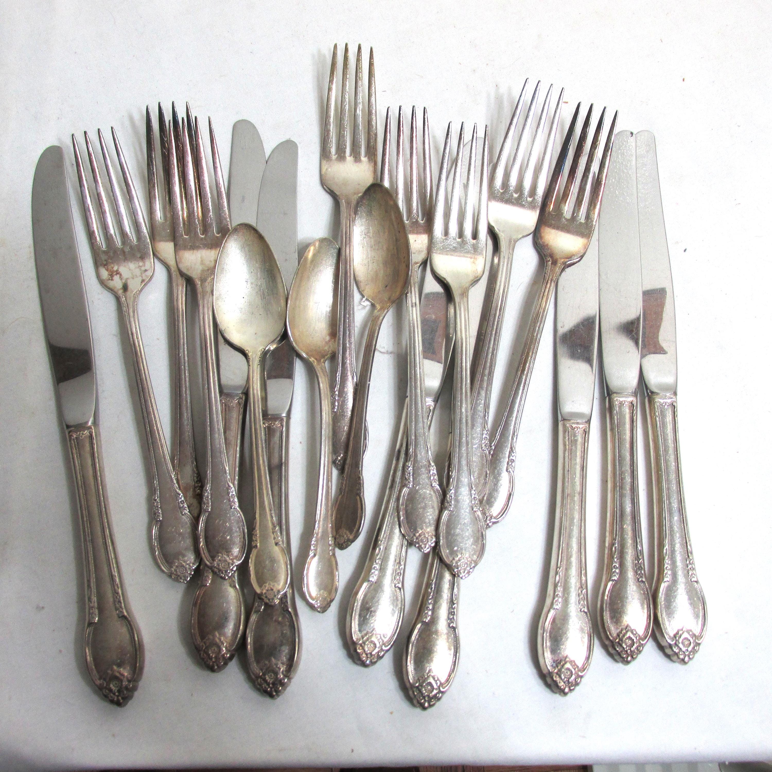 Silverware Set Vintage Rogers Bros 647 Remembrance - Etsy