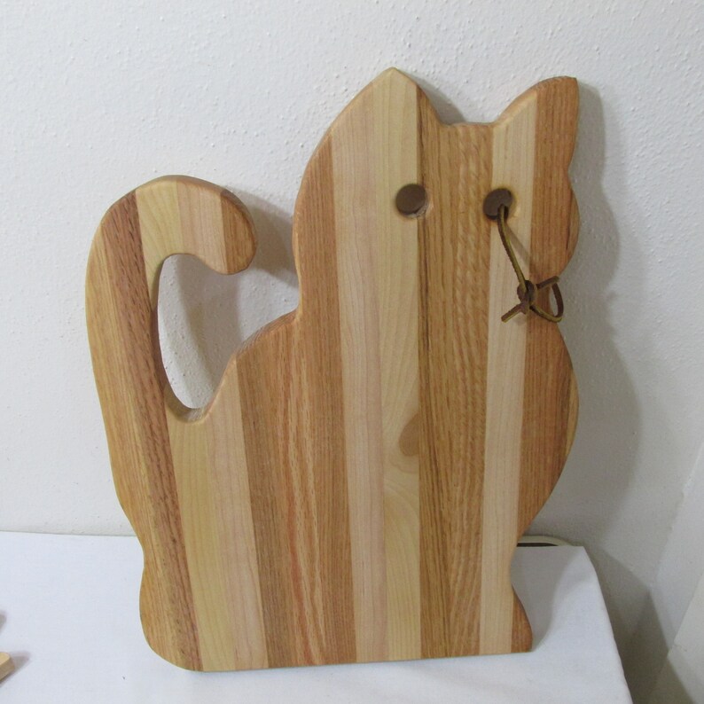 Wood Cutting Board Cat or Dog Shaped Your Choice Etsy