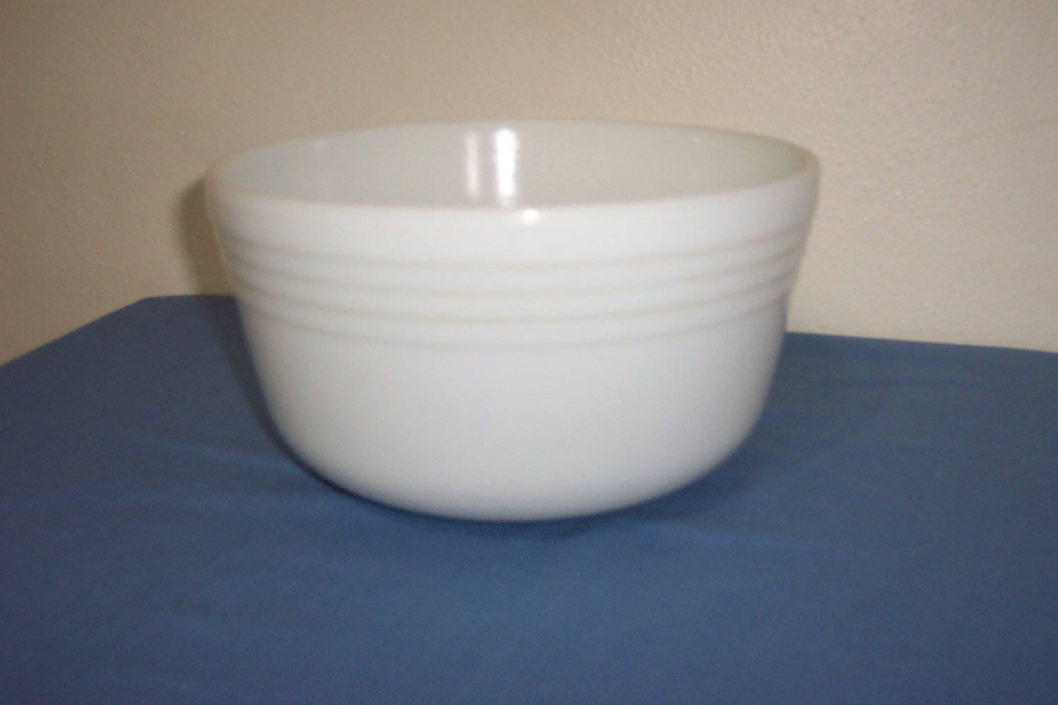 Hamilton Beach Mixer Bowl Large Vintage Milk Glass Pyrex Etsy