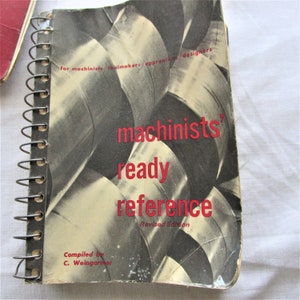 Machinist Books Catalog Vintage Choice of 1 Reference Plus Cold Finish ...