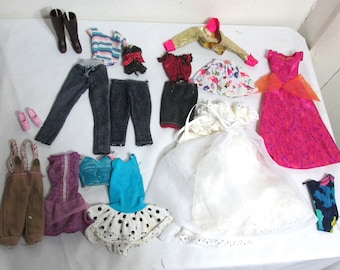 Barbie Doll Clothes Vintage Pieces Plus Shoes