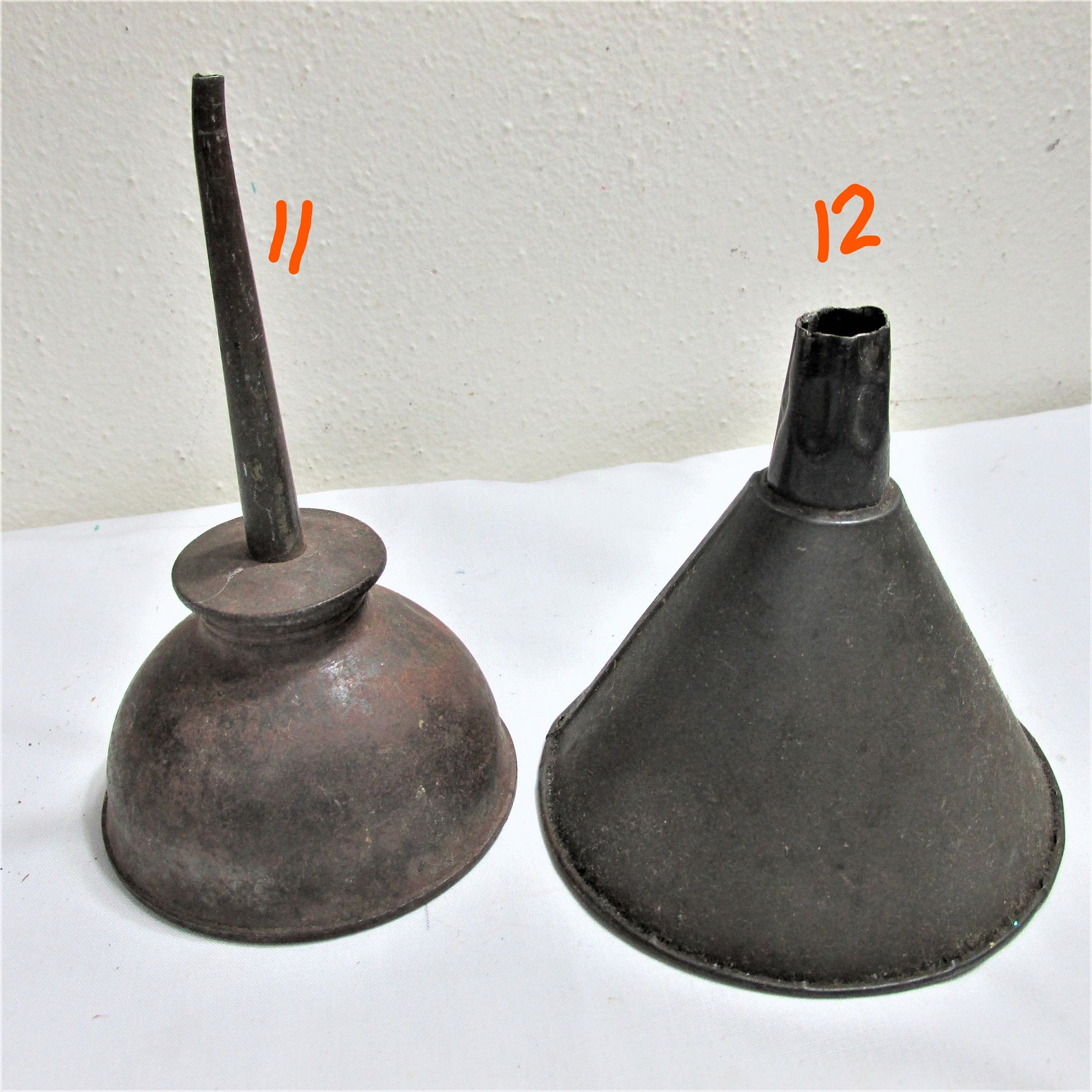 Metal Oil Funnel 1 Vintage Choice Rustic and Primitive Vintage Etsy