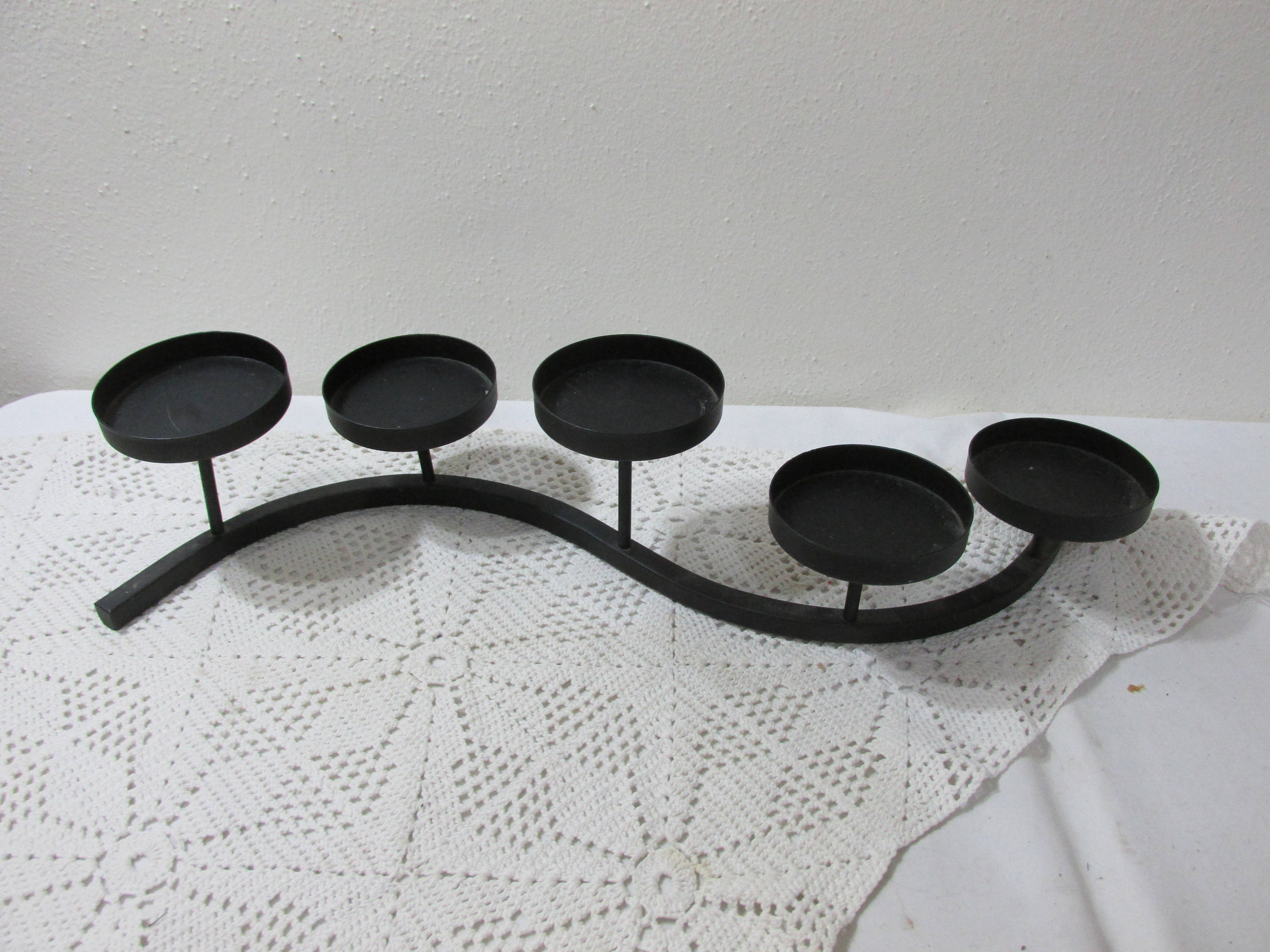 Inserto de chimenea de candelabros curvado para velas de 5 | Etsy