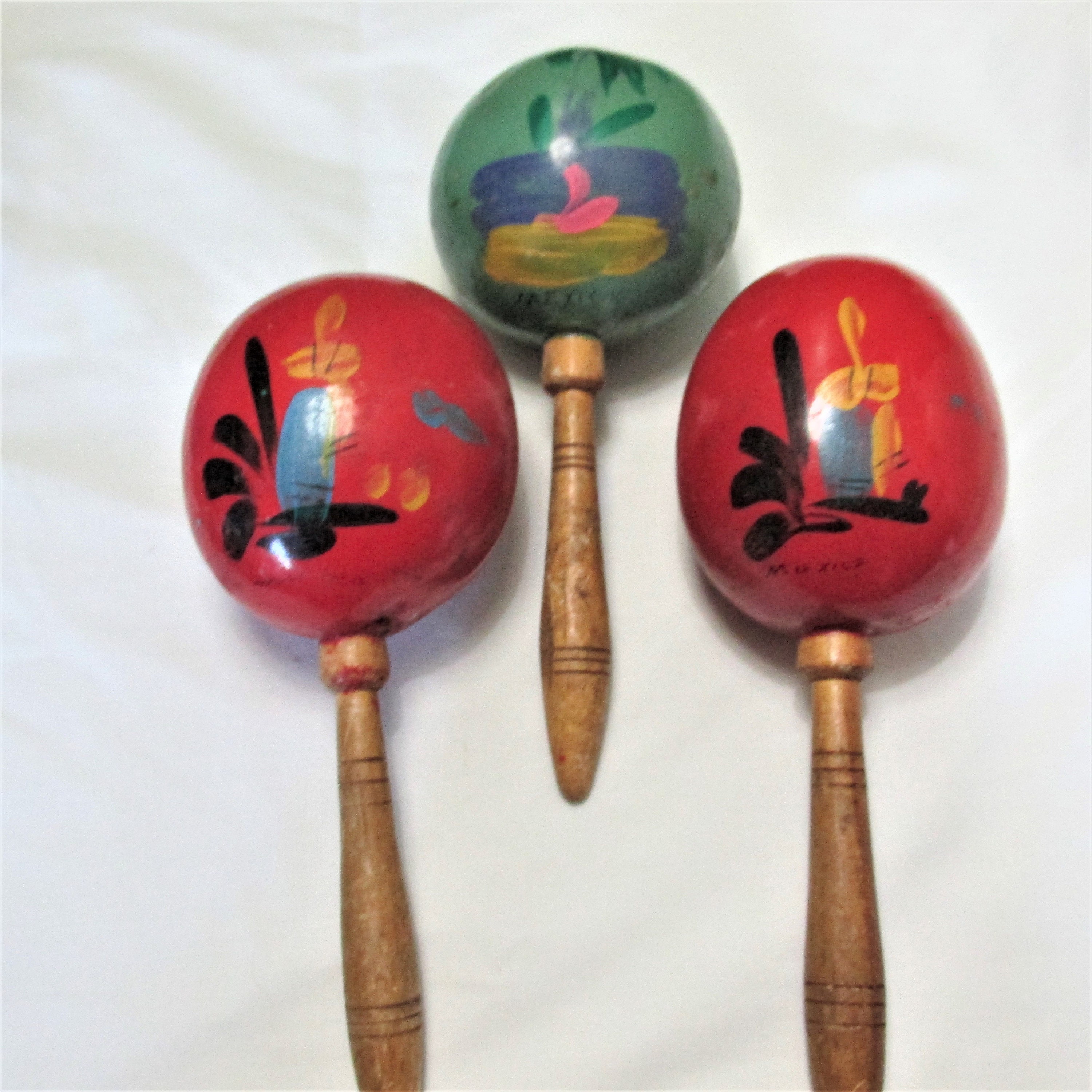 Mexican Maracas Instrument