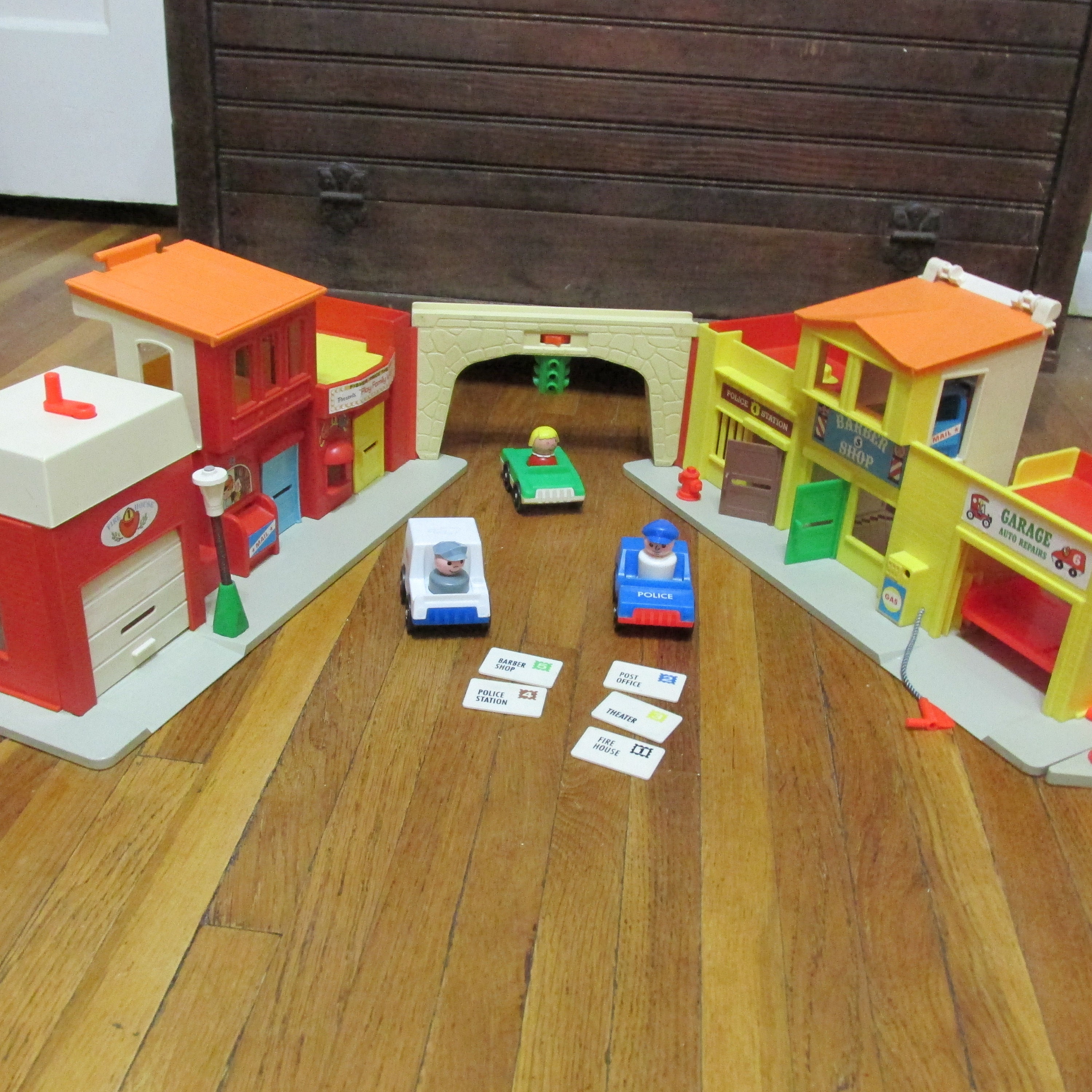 Fisher Price Family Village 3 Piece Vintage 1973 Little People Etsy Fisher Price Family Village 3 Piece Vintage 1973 Little People Etsy