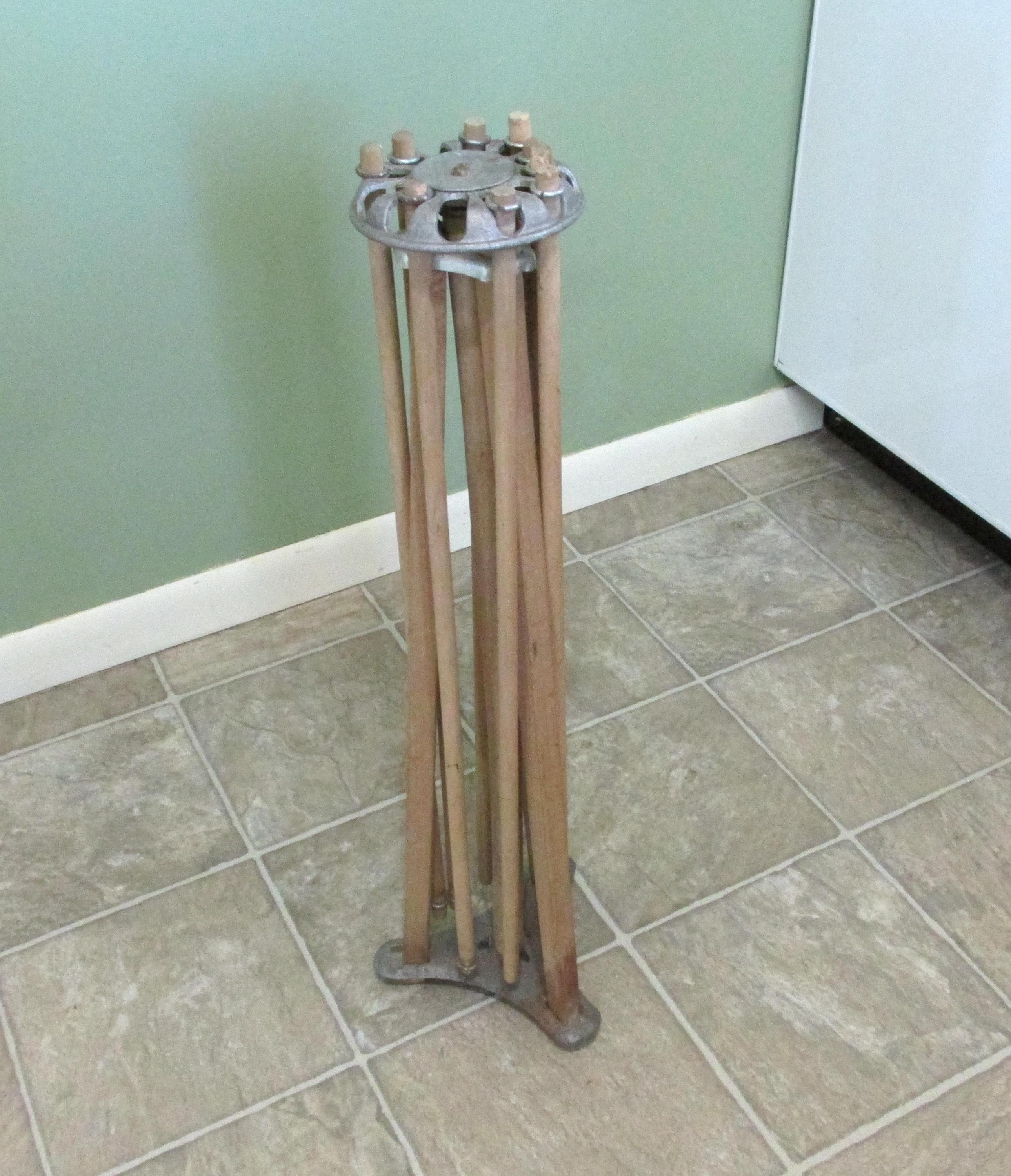 Antique Clothes Drying Rack Wood Arms 3 Missing - Etsy