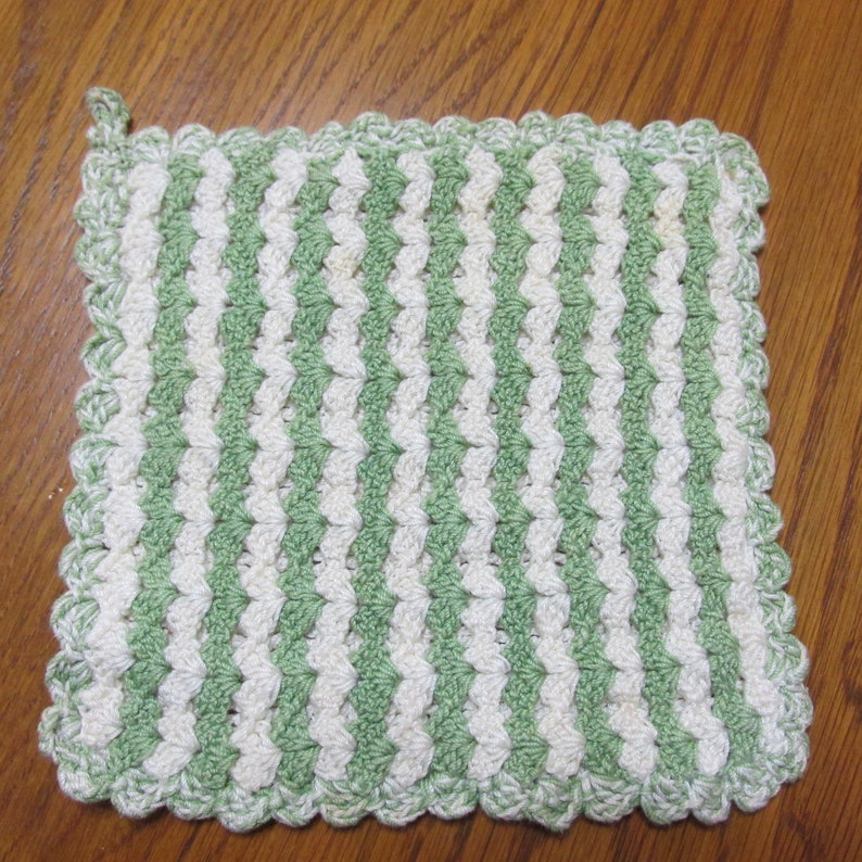 Crocheted Potholders Vintage Kitchen Collectibles Your Choice Etsy