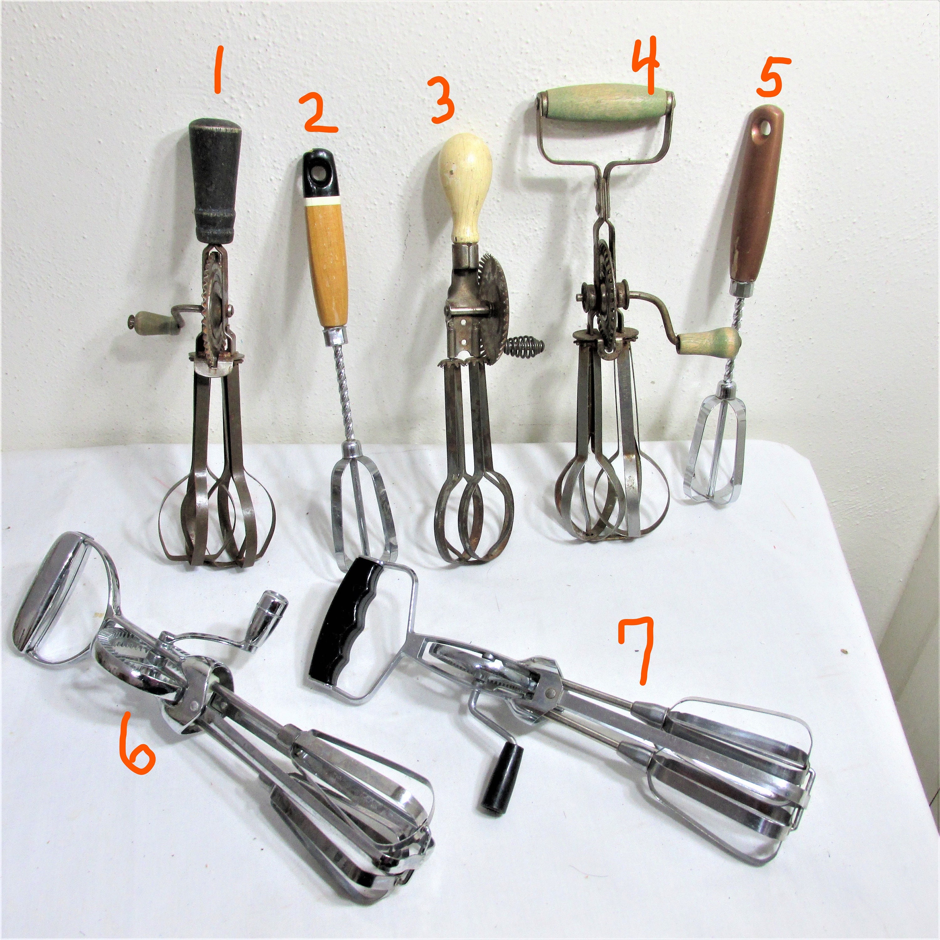 hand push whisk egg beater