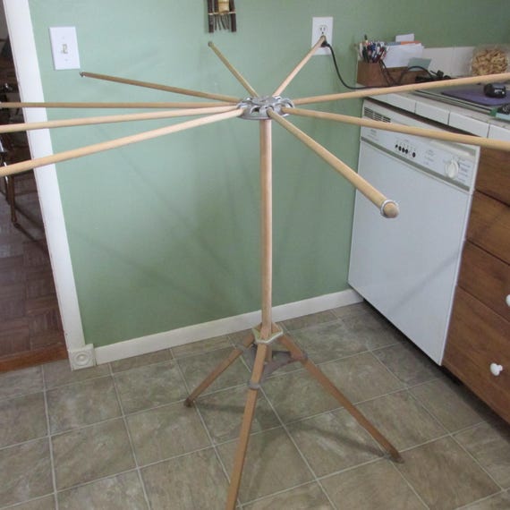 Antique Clothes Drying Rack Wood Arms 3 Missing - Etsy