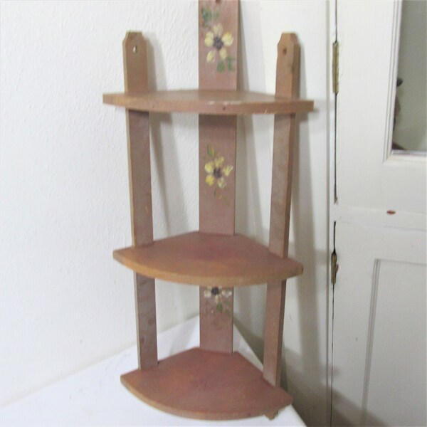 Small Corner Shelf Etsy