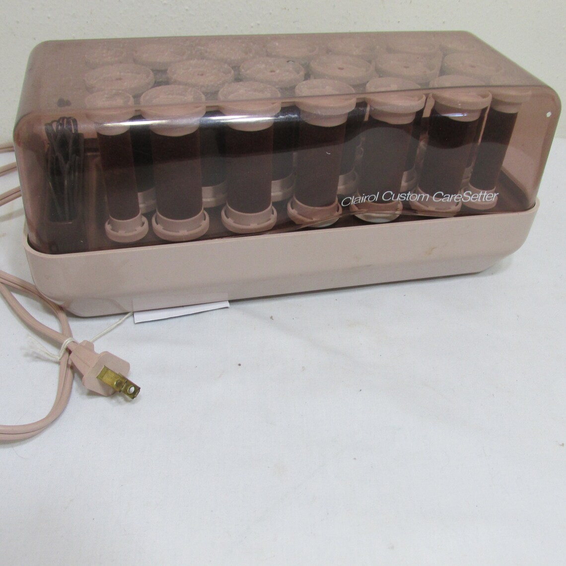 Electric Hair Rollers Vintage Clairol Custom Caresetter with Etsy