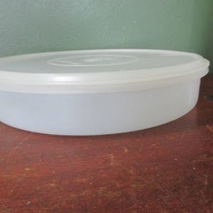 Tupperware Pie Carrier Storage Container Vintage