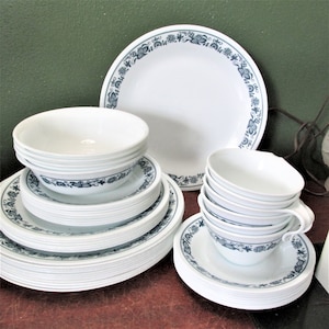 Corelle Replacement Old Town Blue Pattern Choice of  Vintage Corning Ware