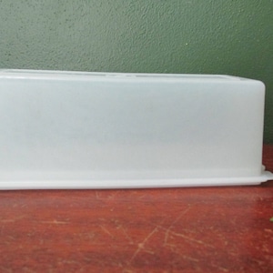 Tupperware Cheese or Cracker Sleeve Container Vintage