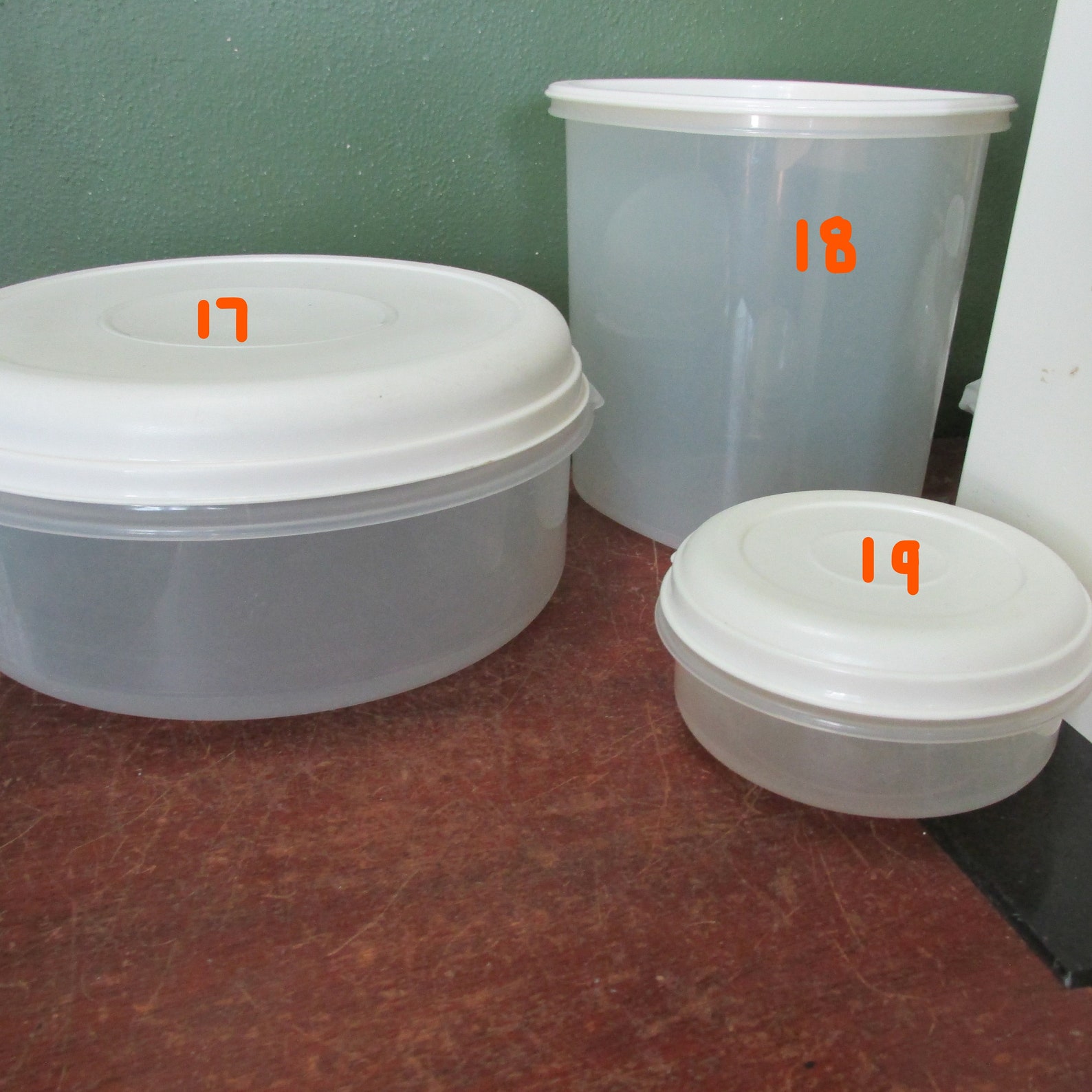 Rubbermaid Food Containers Choice of Vintage 1980s Storage Etsy