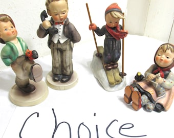 Goebel Hummel Figurines Choice Vintage Statues Signed