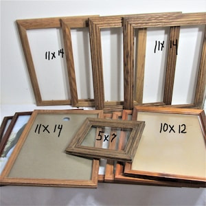 Wood Picture Frame Vintage Choice One