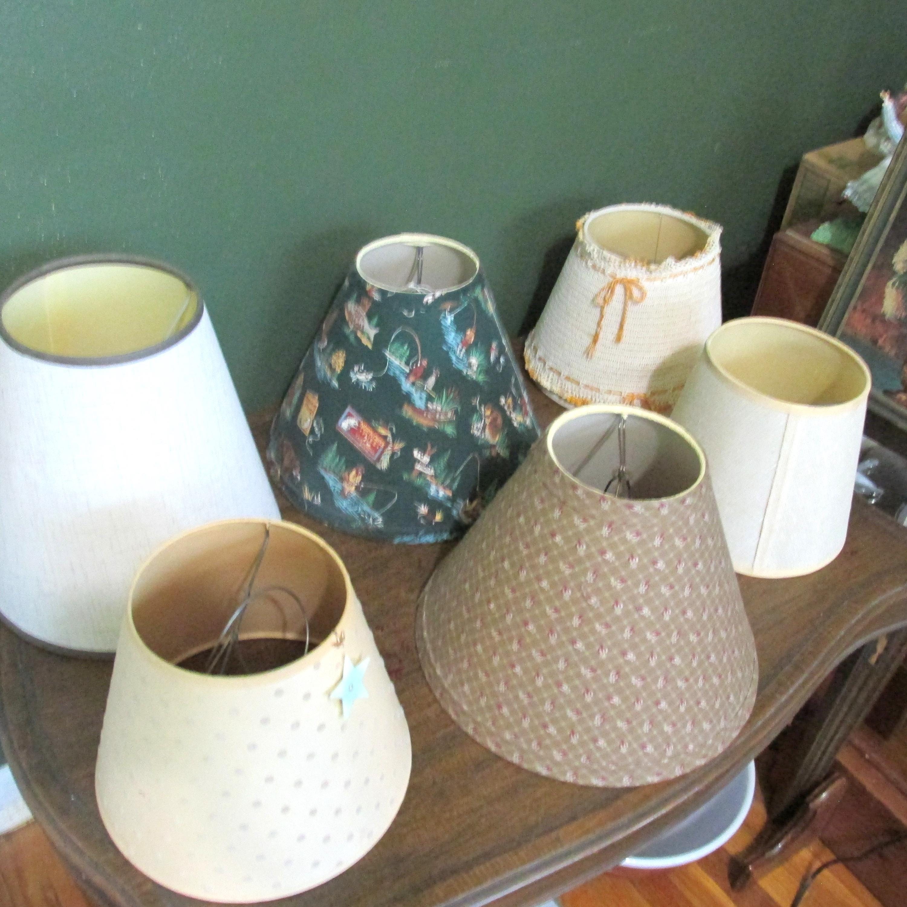 Lamp Shade Choice of Vintage Clip-on