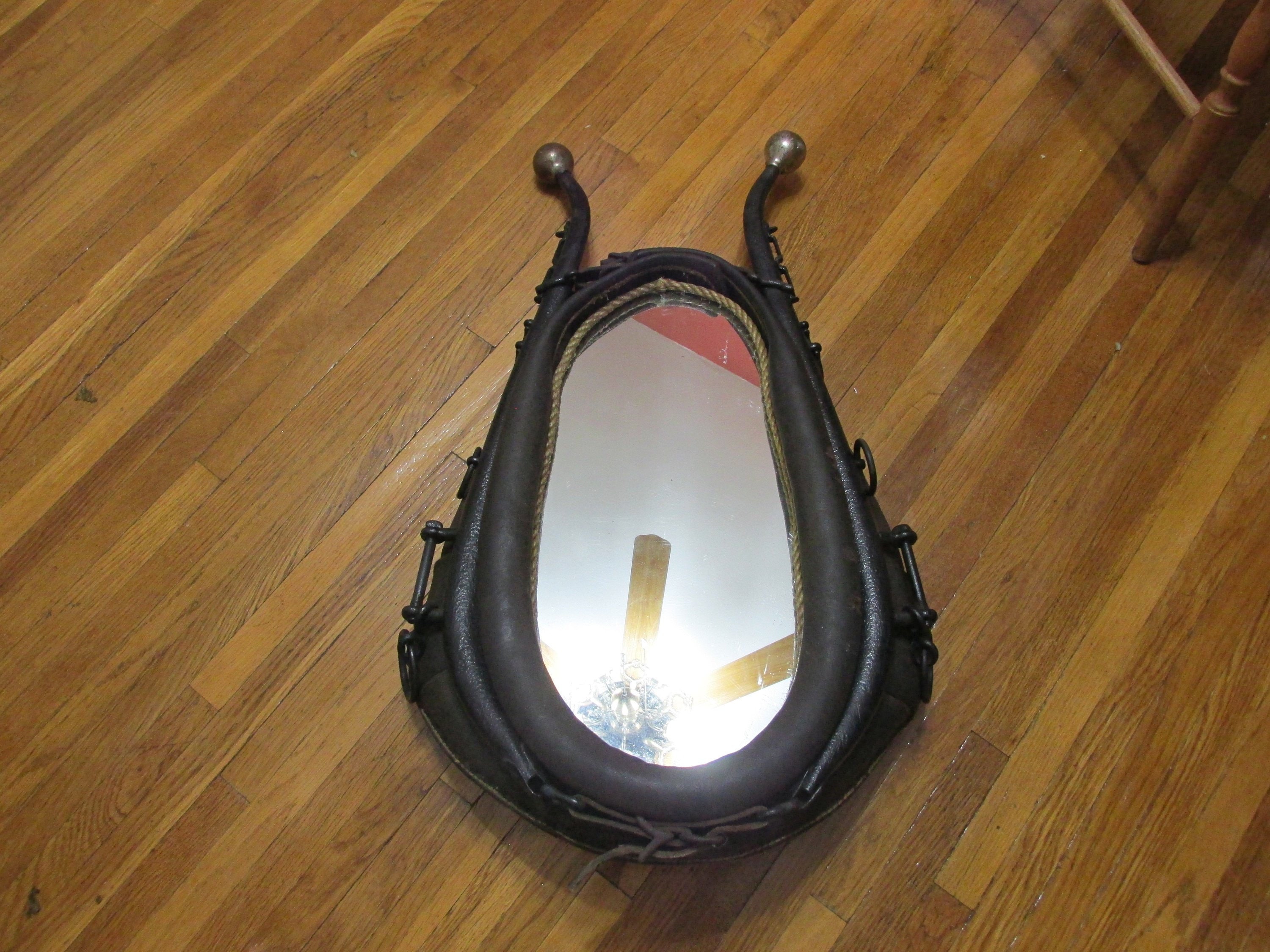 Horse Collar Mirror Wall Hanging Etsy