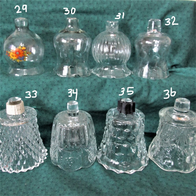 Clear Votive Cups SINGLE 1 Vintage Replacement Peg Candle Etsy