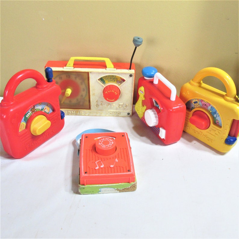 Fisher Price Music Box Radio Vintage Choice Etsy