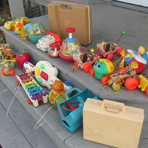 Fisher Price Toys Vintage Choice Toddler Play from Years Ago