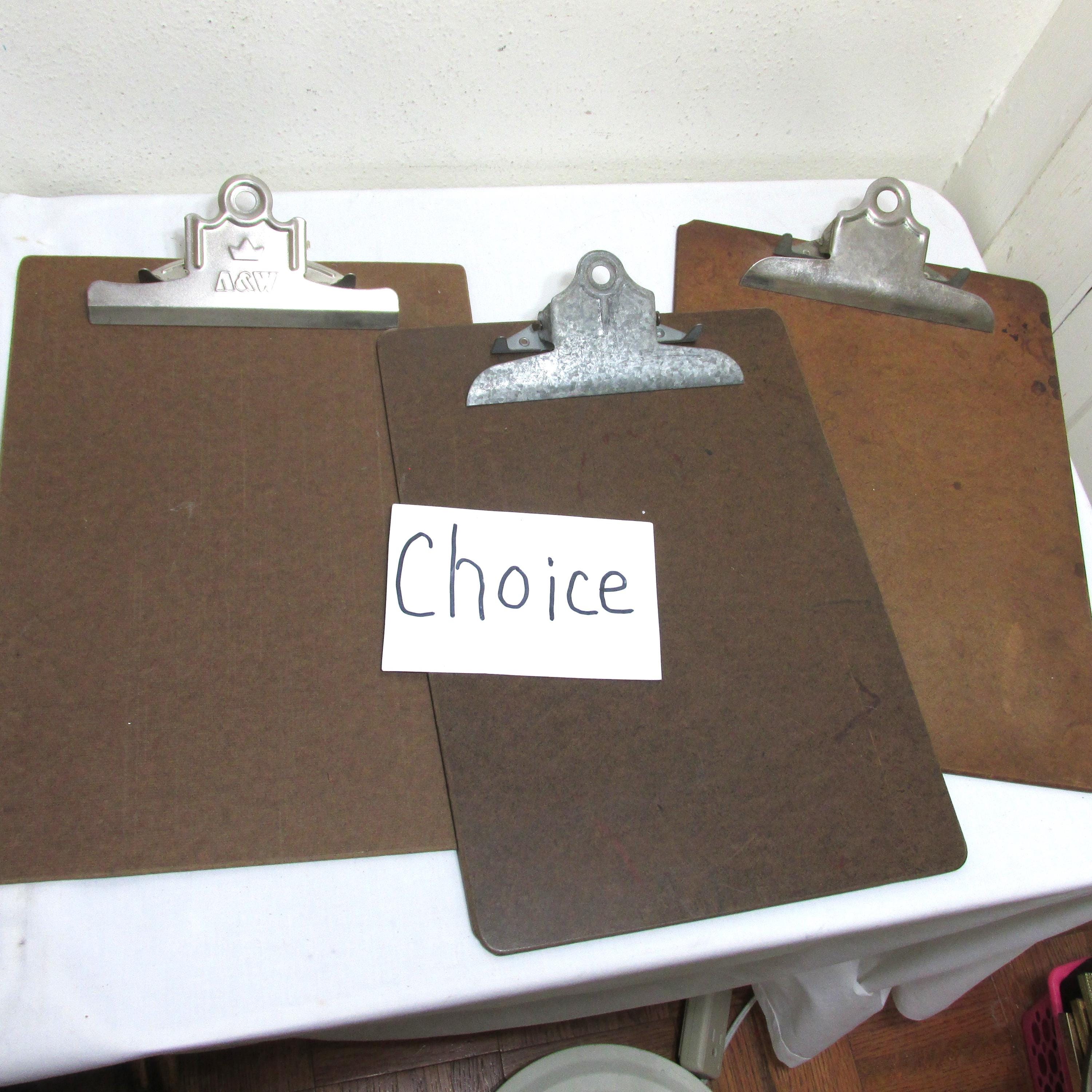 Vintage Metal Clipboard - Etsy