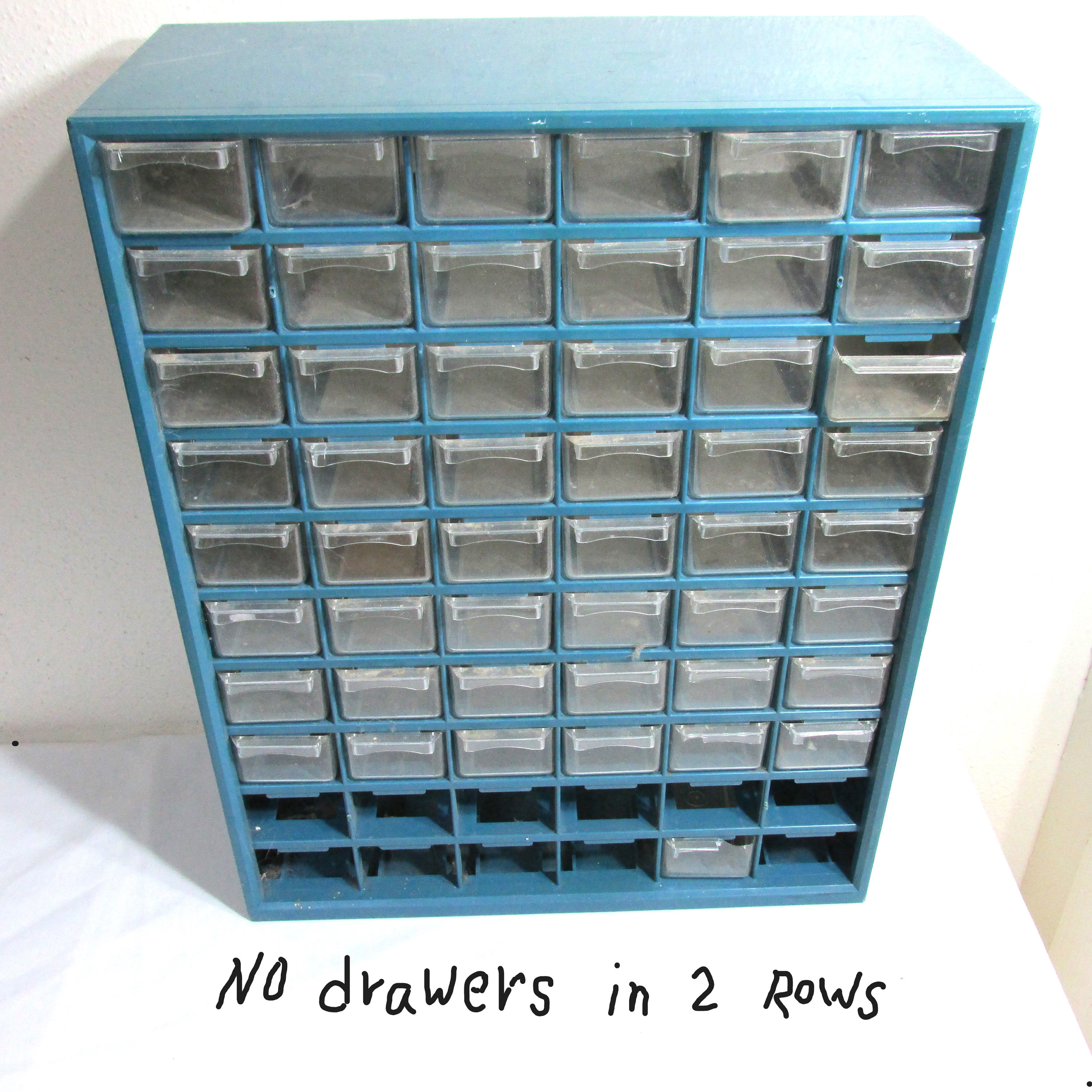 Large Storage Organizer Vintage Plastic Case With Cabinet Drawers Missing -  Etsy, image size:3000x3000