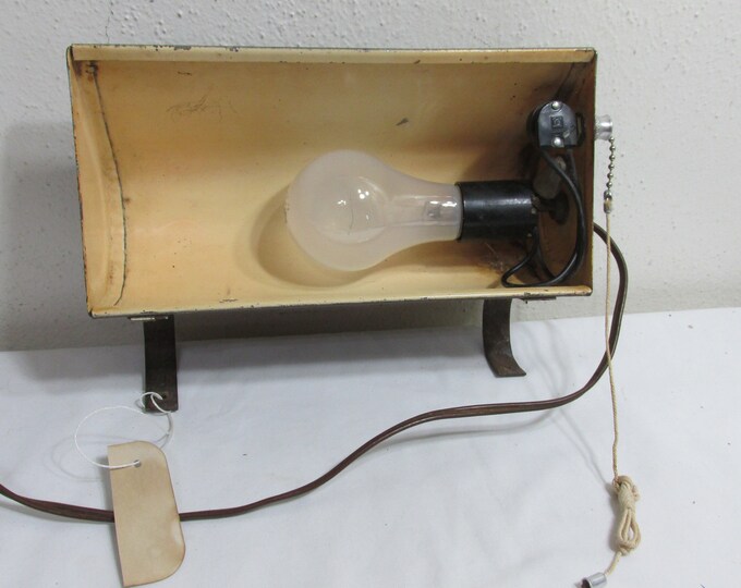 Headboard Lamp Vintage Reading Light Over the Bed Etsy