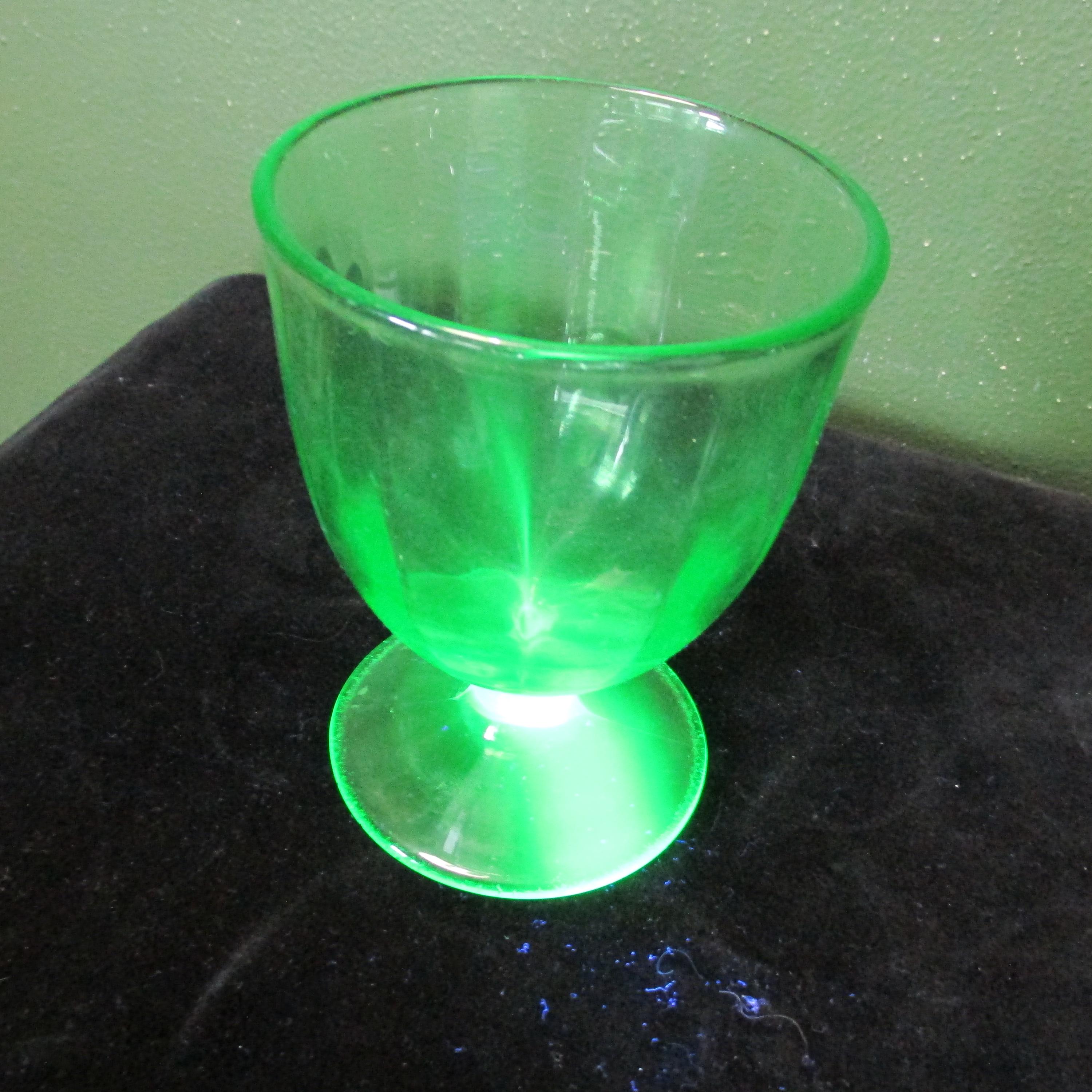 Depression Glass Green Choice of 1 Vintage Uranium Replacement