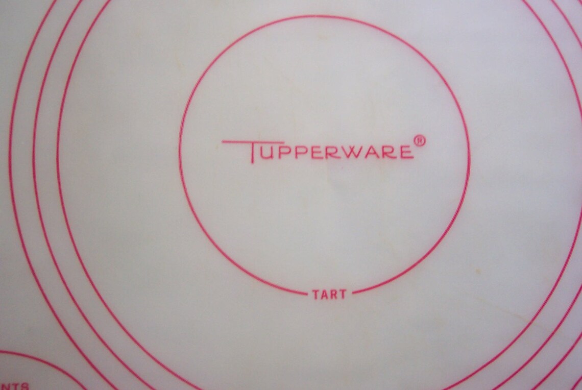 Vintage Tupperware Pastry Mat. Etsy