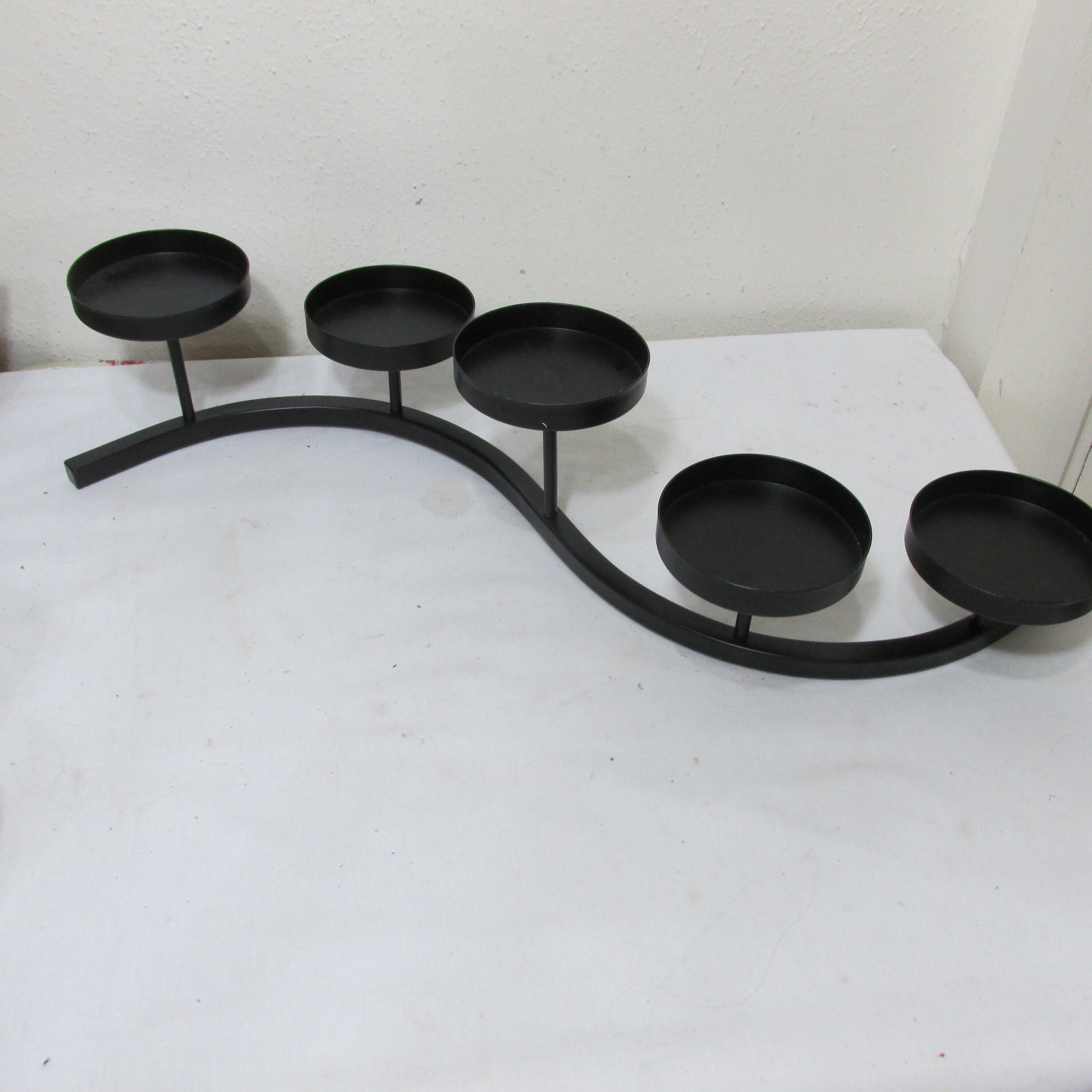 Inserto de chimenea de candelabros curvado para velas de 5 | Etsy