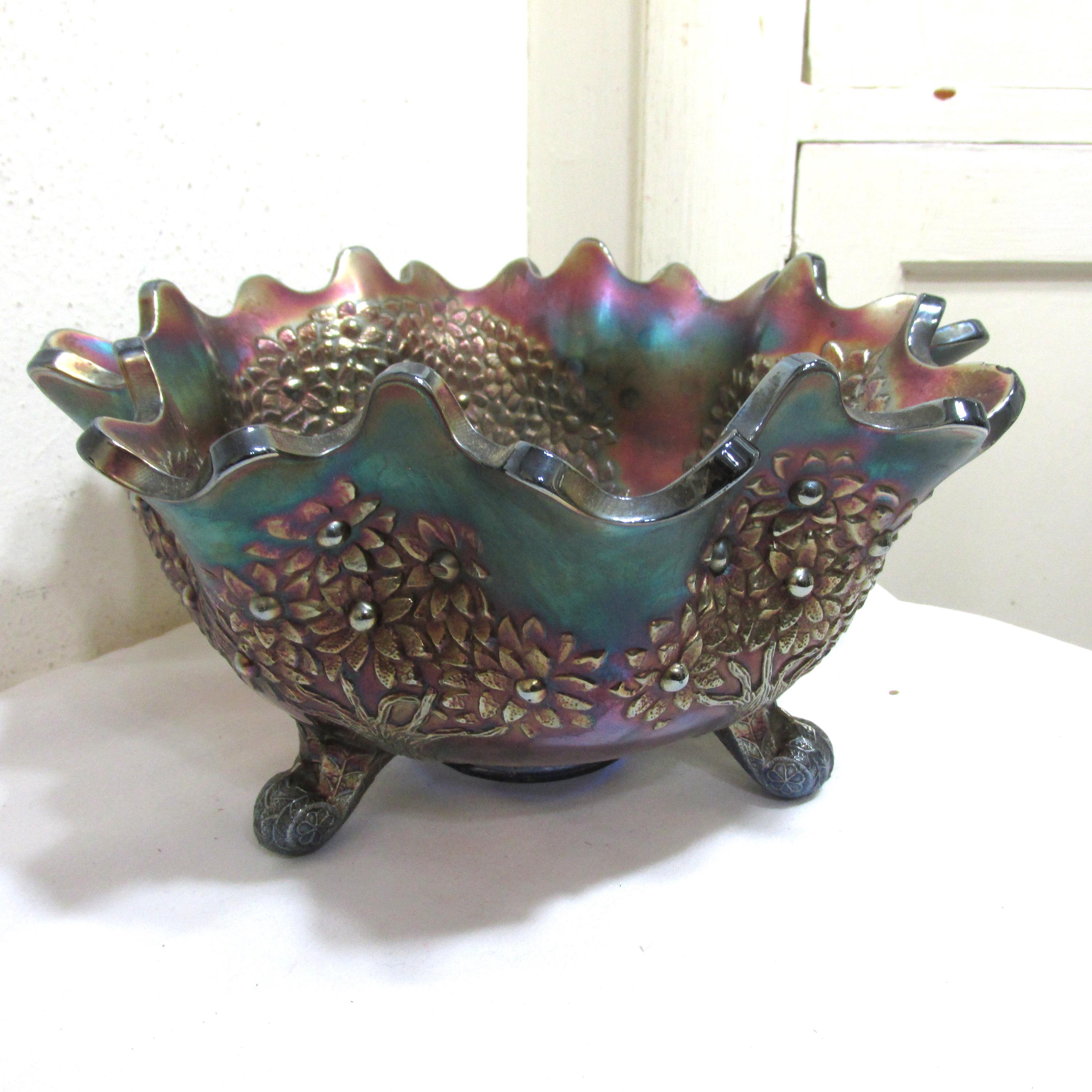 Orange Fenton Glass - Etsy