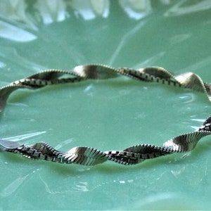 ITALY MADE SILVER925 TWIST BRACELET/シルバー Sterling Silver Twist Bracelet Italy - Etsy
