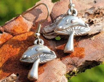 Mushroom Earrings