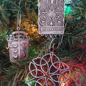 Outlander Love 3 pack Ornament