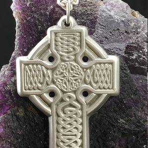 Celtic Cross Necklace Statement Piece