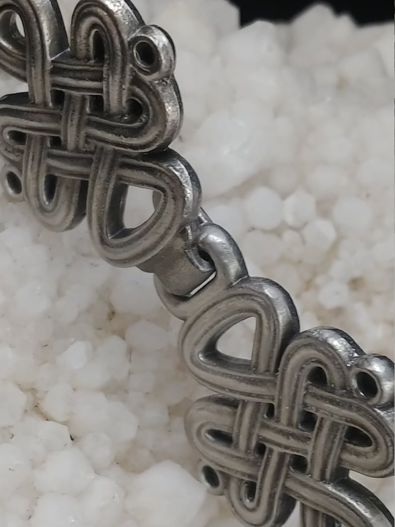 Celtic Knot Cloak Clasp-Sew to your favorite garment image 5