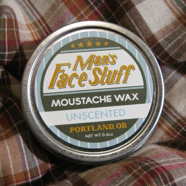 Unscented Moustache Wax