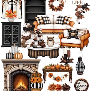Create a scene-Home for Fall